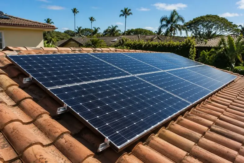 Installation de panneaux solaires à Bretignolles